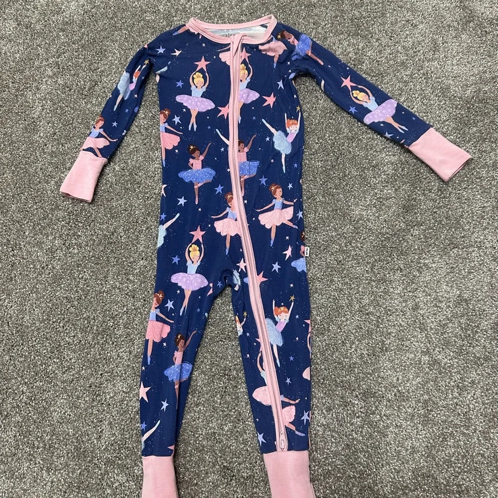 Little Sleepies Ballerina Zippy 12-18